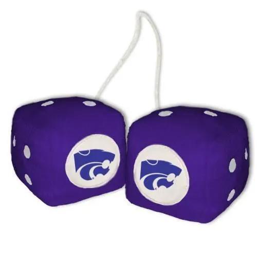  Kansas State Wildcats Fuzzy Dice For Car Decor Gift -  ToylandEU™