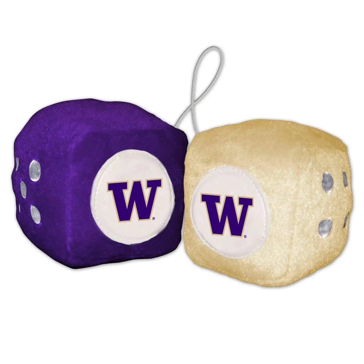  Washington Huskies Fuzzy Dice NCAA Team Spirit Gift -  ToylandEU™