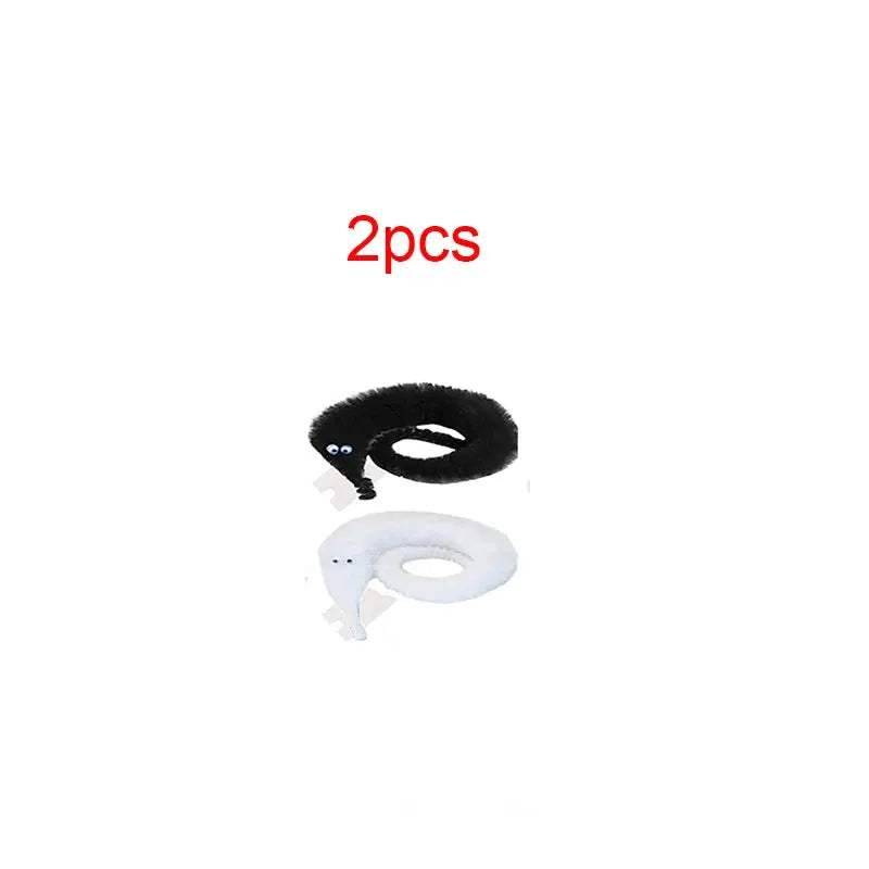 Fuzzy Magic Worm Toy On Invisible String Beginner Friendly - ToylandEU