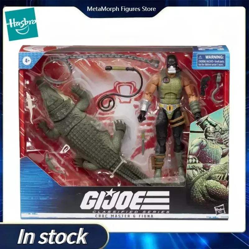G.I. Joe Classified Croc Master And Fiona Premium Action Figures - ToylandEU