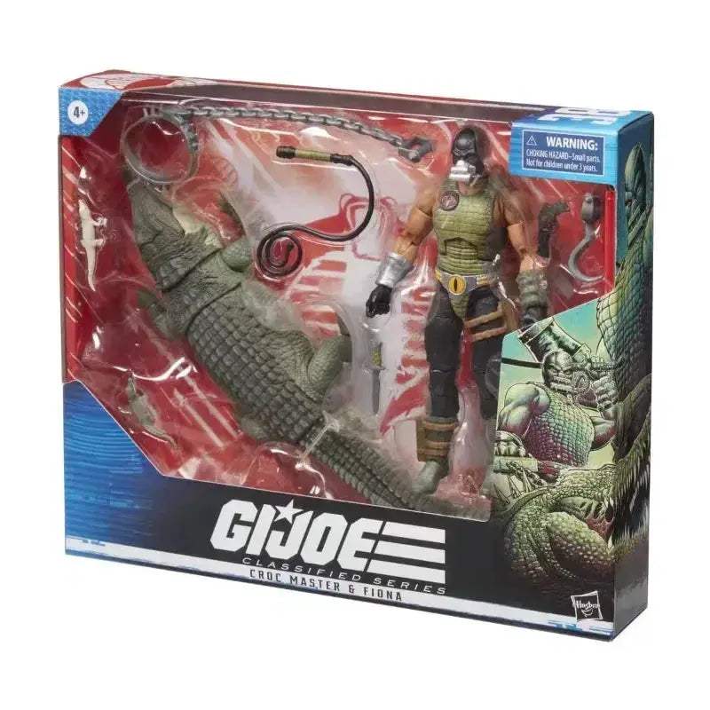 G.I. Joe Classified Croc Master And Fiona Premium Action Figures - ToylandEU
