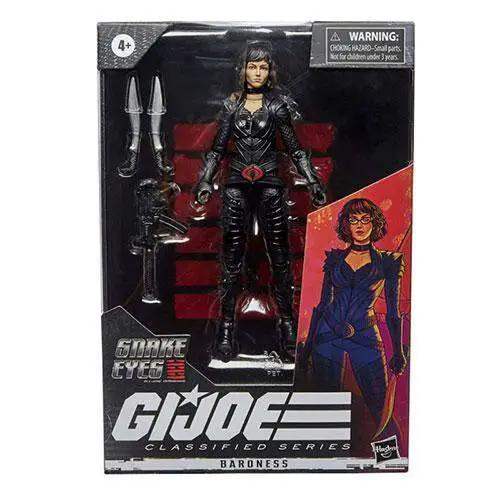G.I. Joe Classified Series 6-Inch Snake Eyes: G.I. Joe Origins Action Figure - Select Figure(s) - ToylandEU