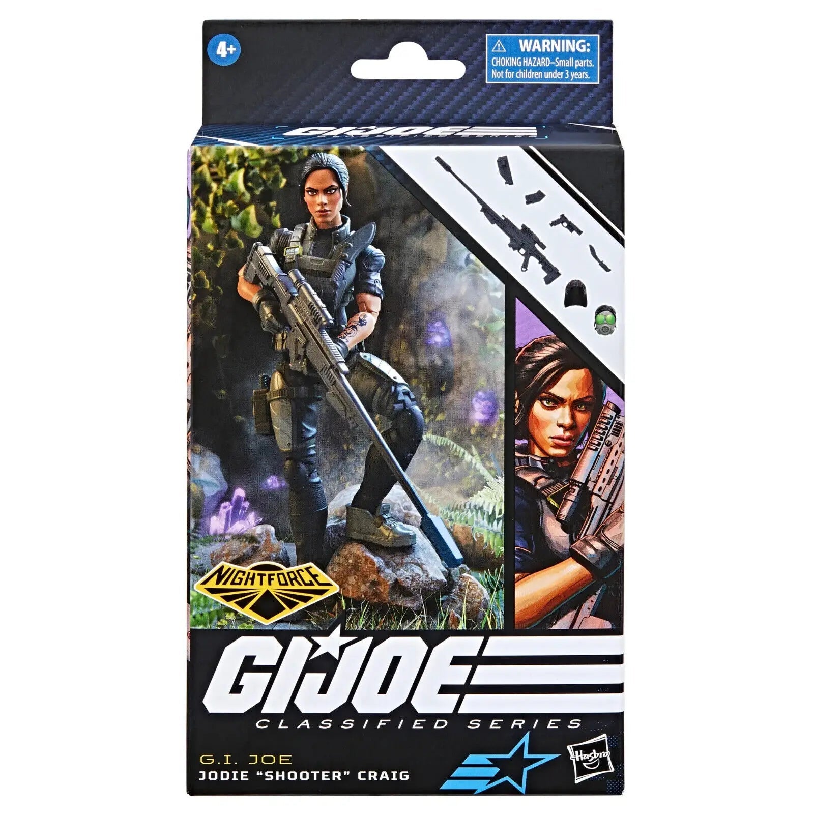G.I. Joe Classified Series 6" Night Force Jodie - Ultimate Action Figure - ToylandEU