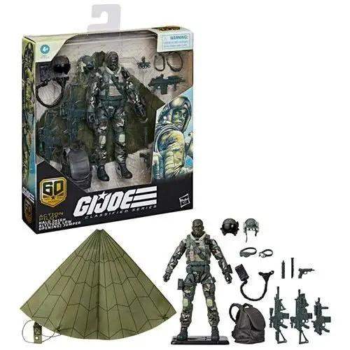 G.I. Joe Classified Series 60th Anniversary 6-Inch Action Pilot HALO Jumper Action Figure - ToyShnip