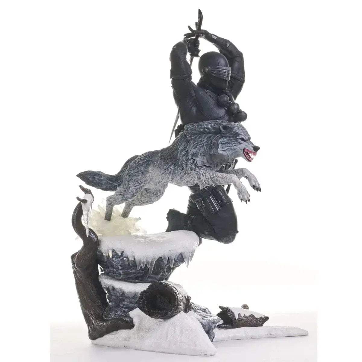 GI Joe Snake Eyes PVC Statue Diorama With Stealth Action - ToylandEU