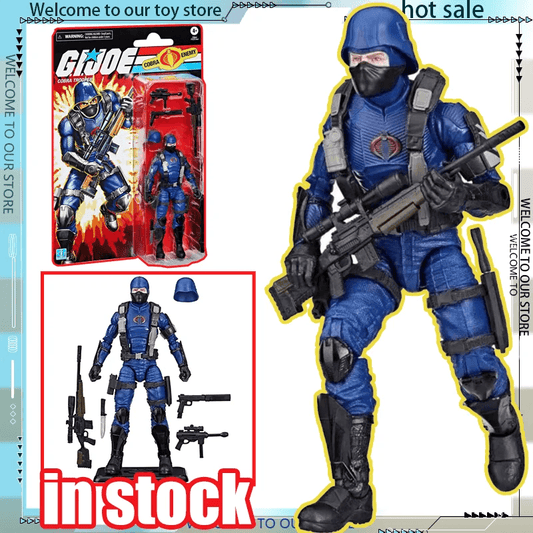  G.I. Joe Snake Eyes Cardback 2Pack | Retro | Toylandeu™ 