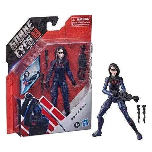 G.I. Joe Snake Eyes 6-Inch Action Figure With Accessories - ToylandEU