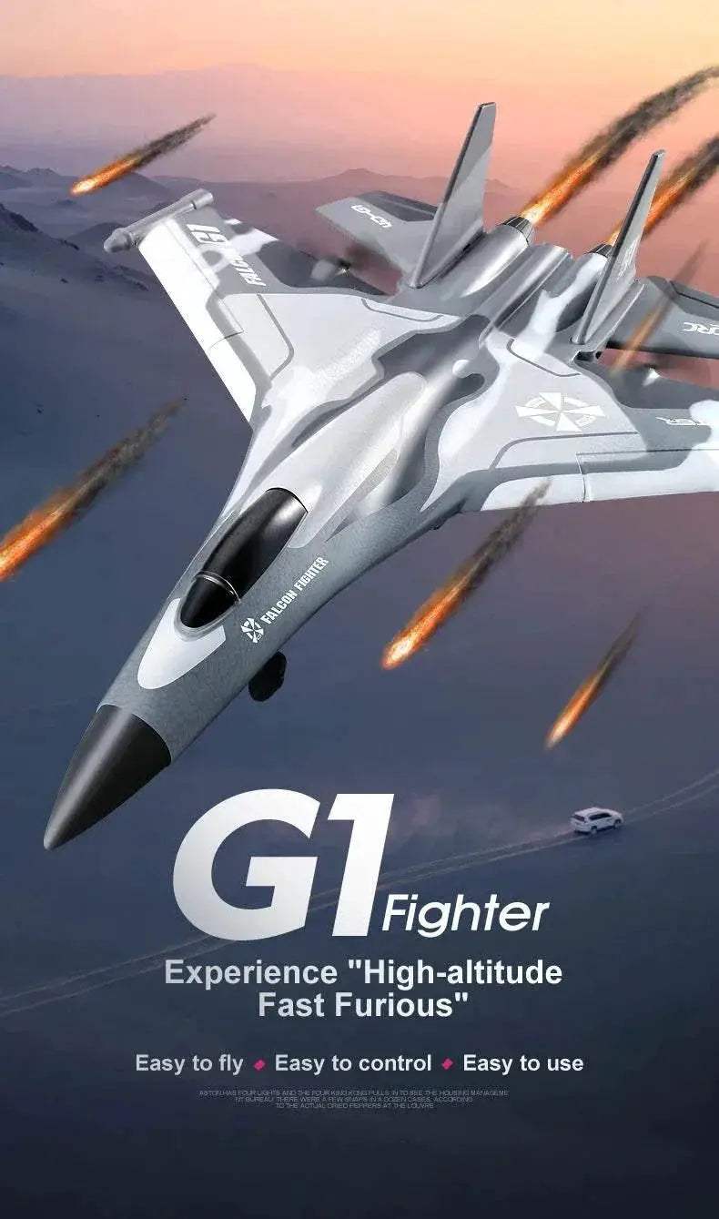 G1 Drone Glider Beginner Professional 3 Channel RC Aircraft - ToylandEU
