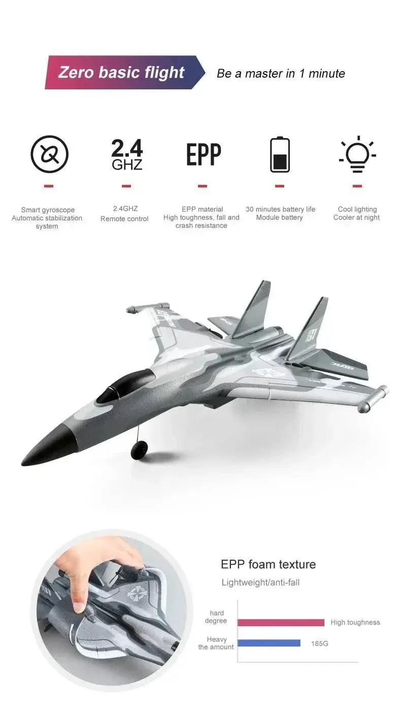  G1 Drone Glider Beginner RC Aircraft Foam Outdoor Plane -  ToylandEU™