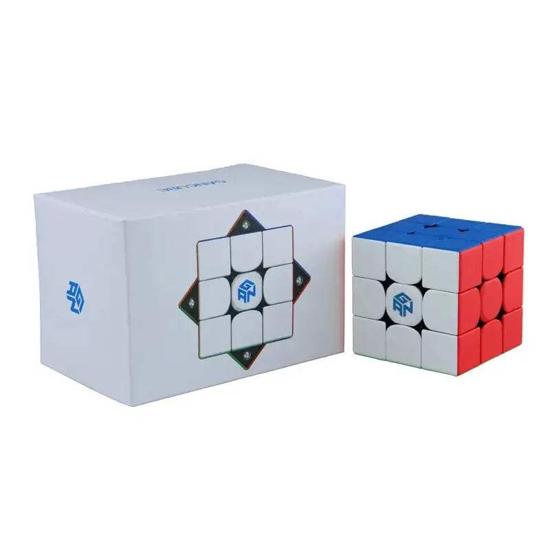 GAN 356 M 3x3x3 Magnetic Magic Speed Cube Stickerless Gan 356M Professional Fidget Toys GAN 356 M Lite Cubo Magico Puzzle - ToylandEU