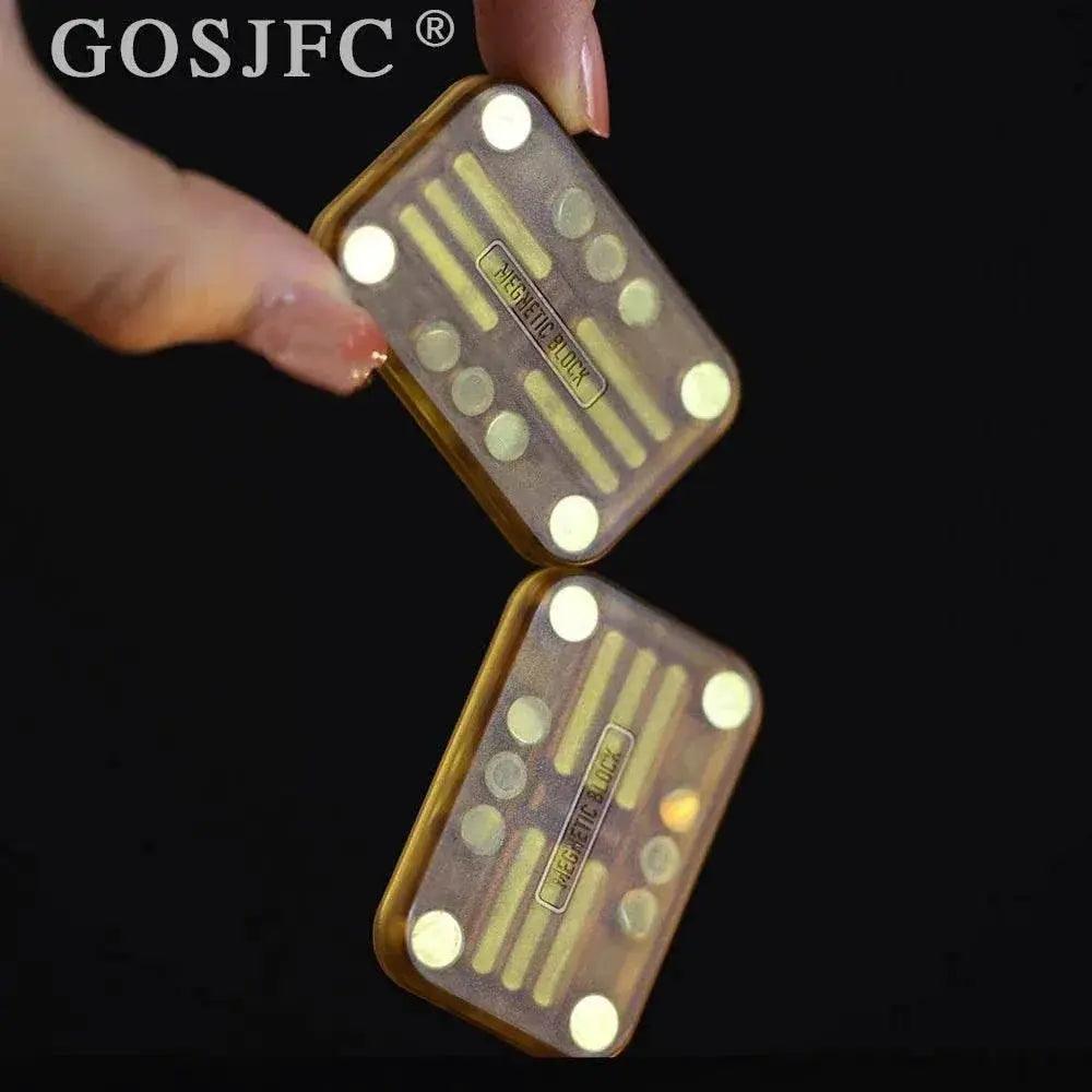  GAO Studio Magnetic Cube Infinite Bit Magnetic Push Paragraph Dump Decompression Toys -  ToylandEU™