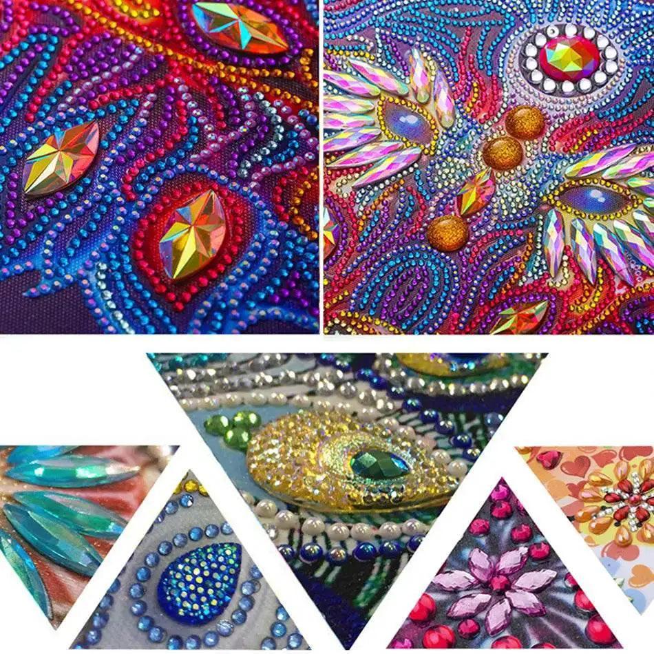 GATYZTORY 5D Special Shape Diamond Painting Kit for Women - Rhinestone Cross Stitch Home Decor -  ToylandEU™