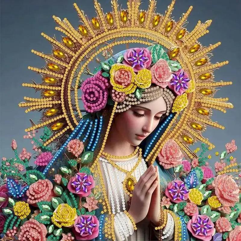  GATYZTORY 5D Special Shape Diamond Painting Kit for Women - Rhinestone Cross Stitch Home Decor -  ToylandEU™