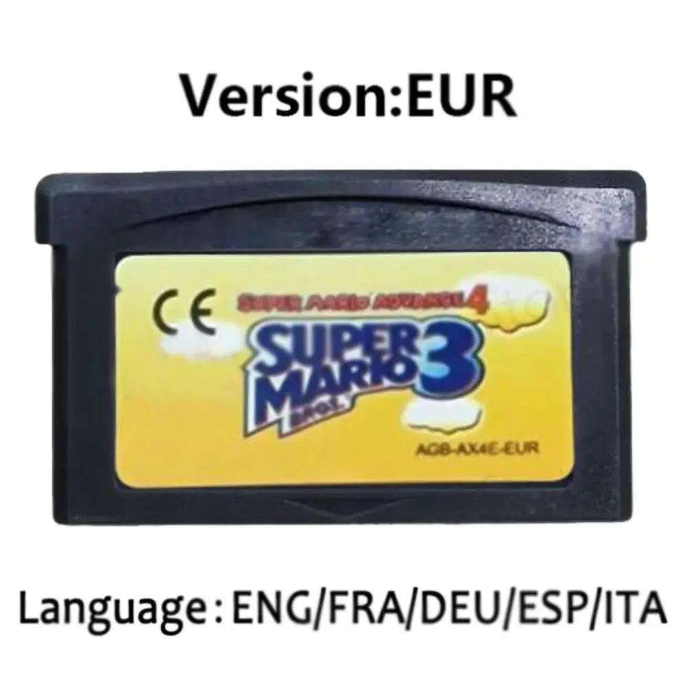  Mario GBA Game Cartridge EUR USA Version Wario Land 4 -  ToylandEU™