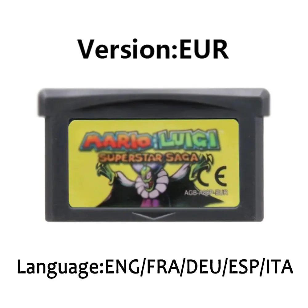  Mario GBA Game Cartridge EUR USA Version Wario Land 4 -  ToylandEU™