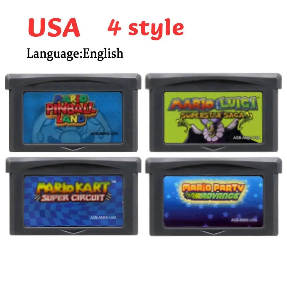  Mario GBA Game Cartridge EUR USA Version Wario Land 4 -  ToylandEU™