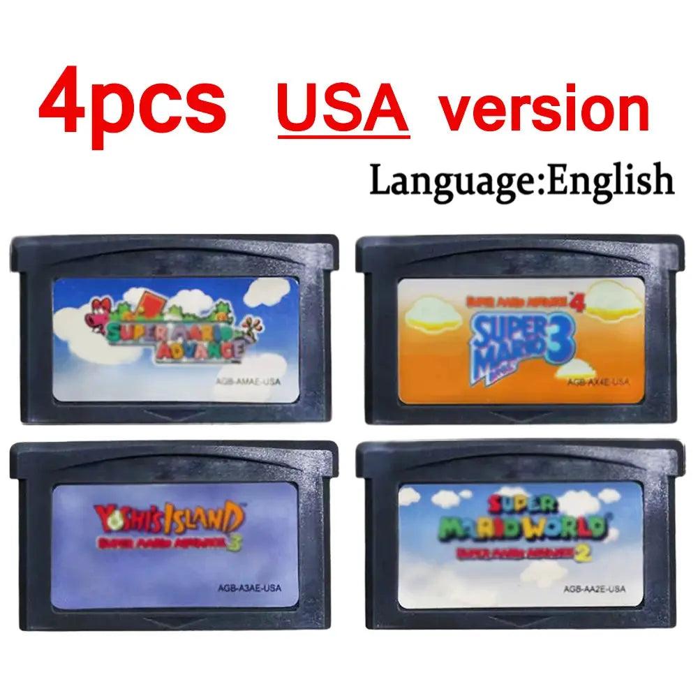  Mario GBA Game Cartridge EUR USA Version Wario Land 4 -  ToylandEU™