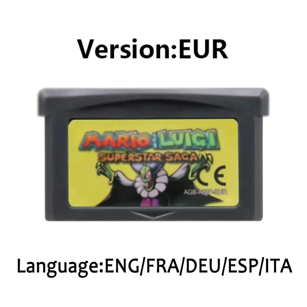  Mario GBA Game Cartridge EUR USA Version Wario Land 4 -  ToylandEU™