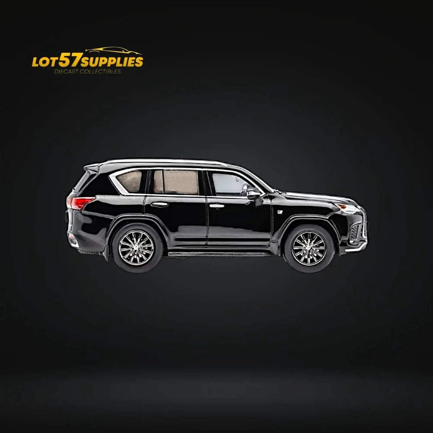 GCD Lexus LX600 Sport BLACK w/ Active Suspension 1:64 - ToylandEU