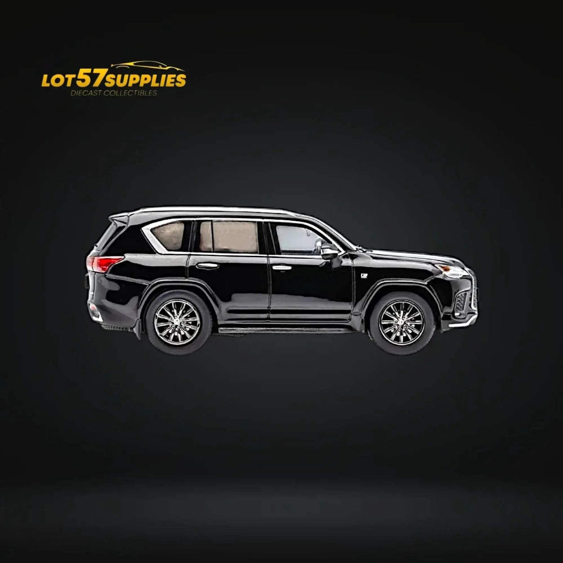 GCD Lexus LX600 Sport BLACK w/ Active Suspension 1:64 - ToylandEU