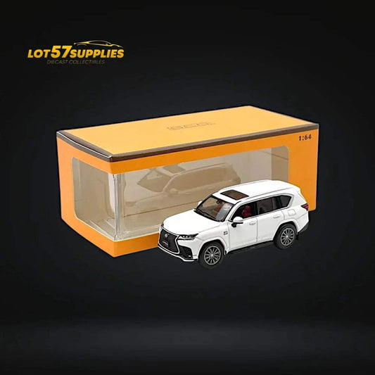  GCD Lexus LX600 Sport White 1:64 -  ToylandEU™