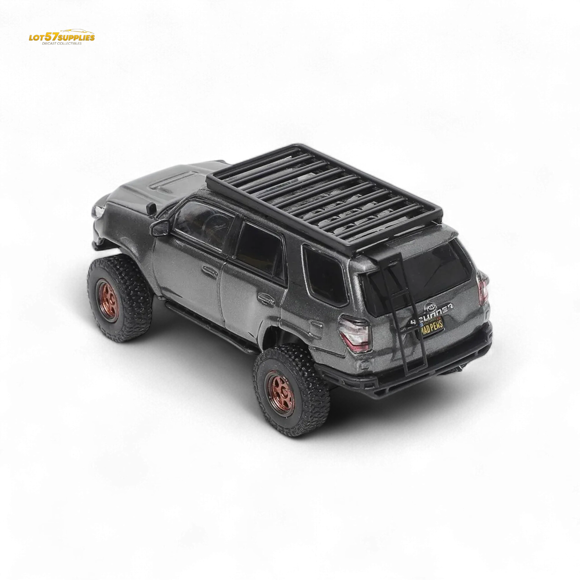 GCD Toyota Speed Master 4 RUNNER – Gray 1:64 - ToylandEU