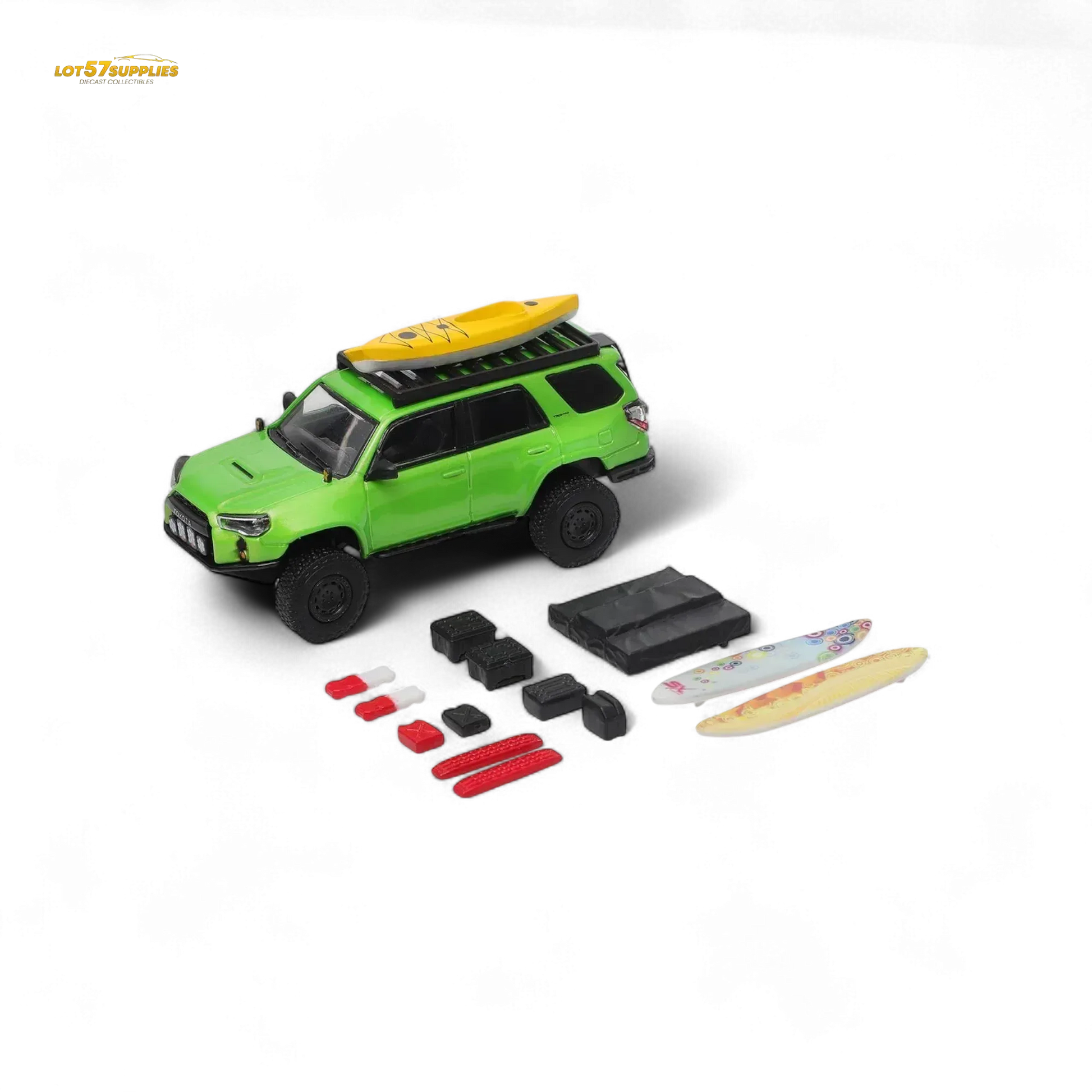GCD Toyota Speed Master 4 RUNNER – Green 1:64 - ToylandEU