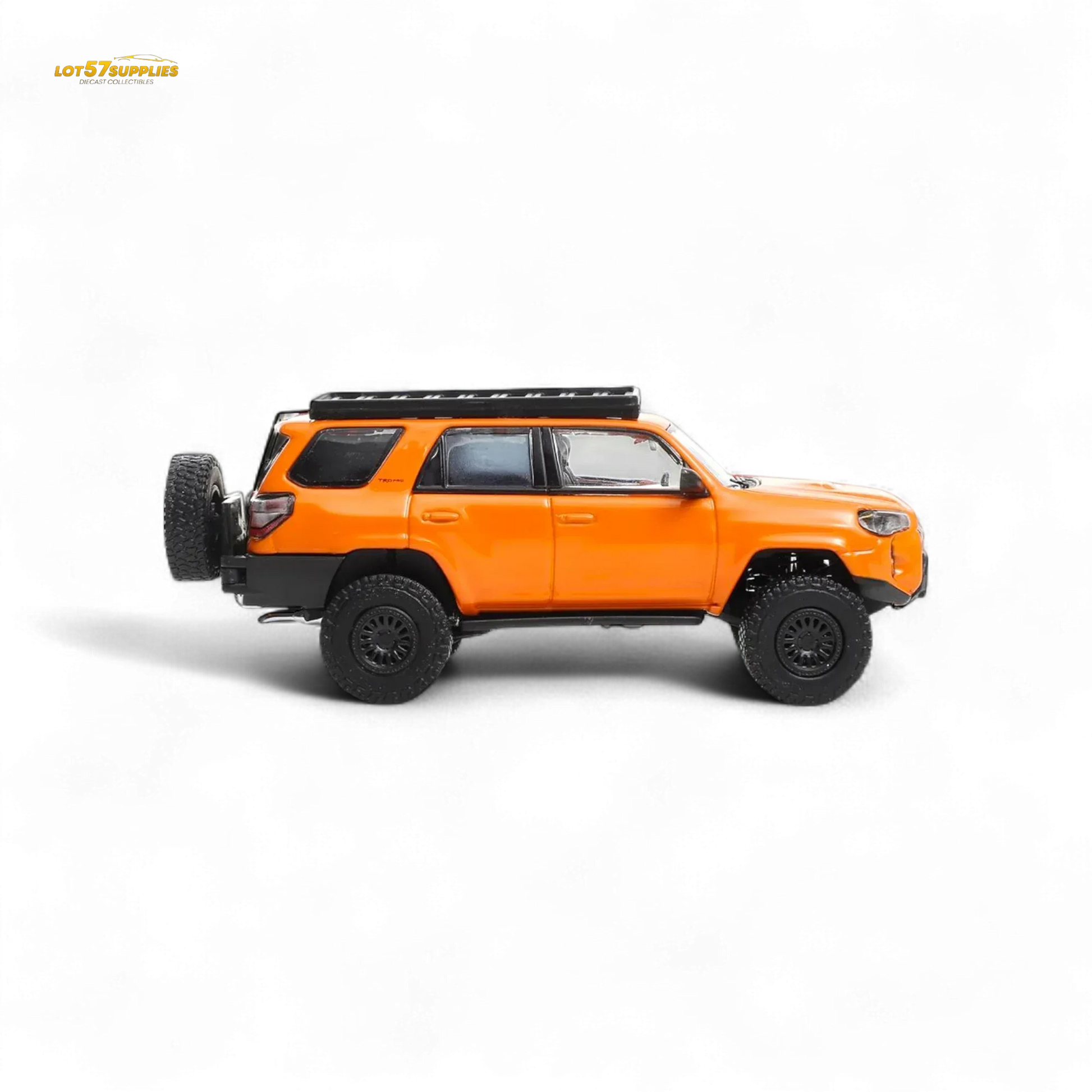 GCD Toyota Super Overlord Light Modified Version 4 Runner - Orange 1:64 - ToylandEU