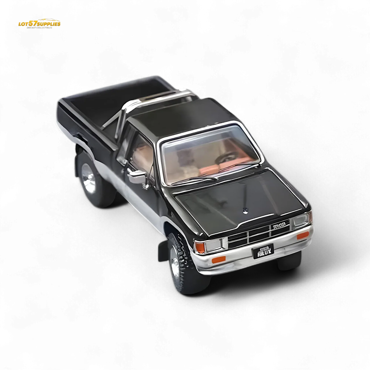 GCD Toyota Hilax SR5 in Black silver 1:64 KS-062-515 - ToylandEU