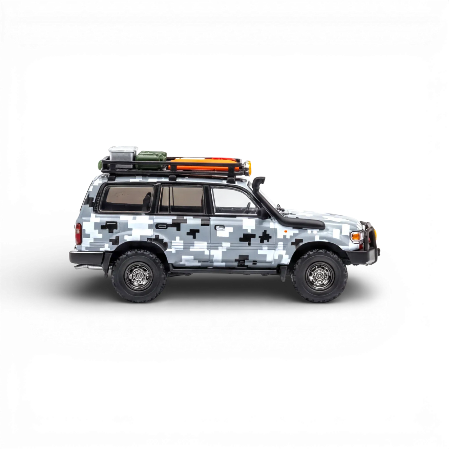 GCD Toyota Land Cruiser LC80 Digital Camouflage - Accessories Included 1:64 - ToylandEU