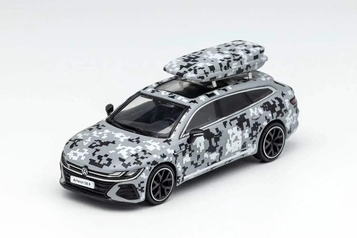 GCD Volkswagen Arteon R Grey Urban Camouflage 1:64 KS-030-202 - ToylandEU