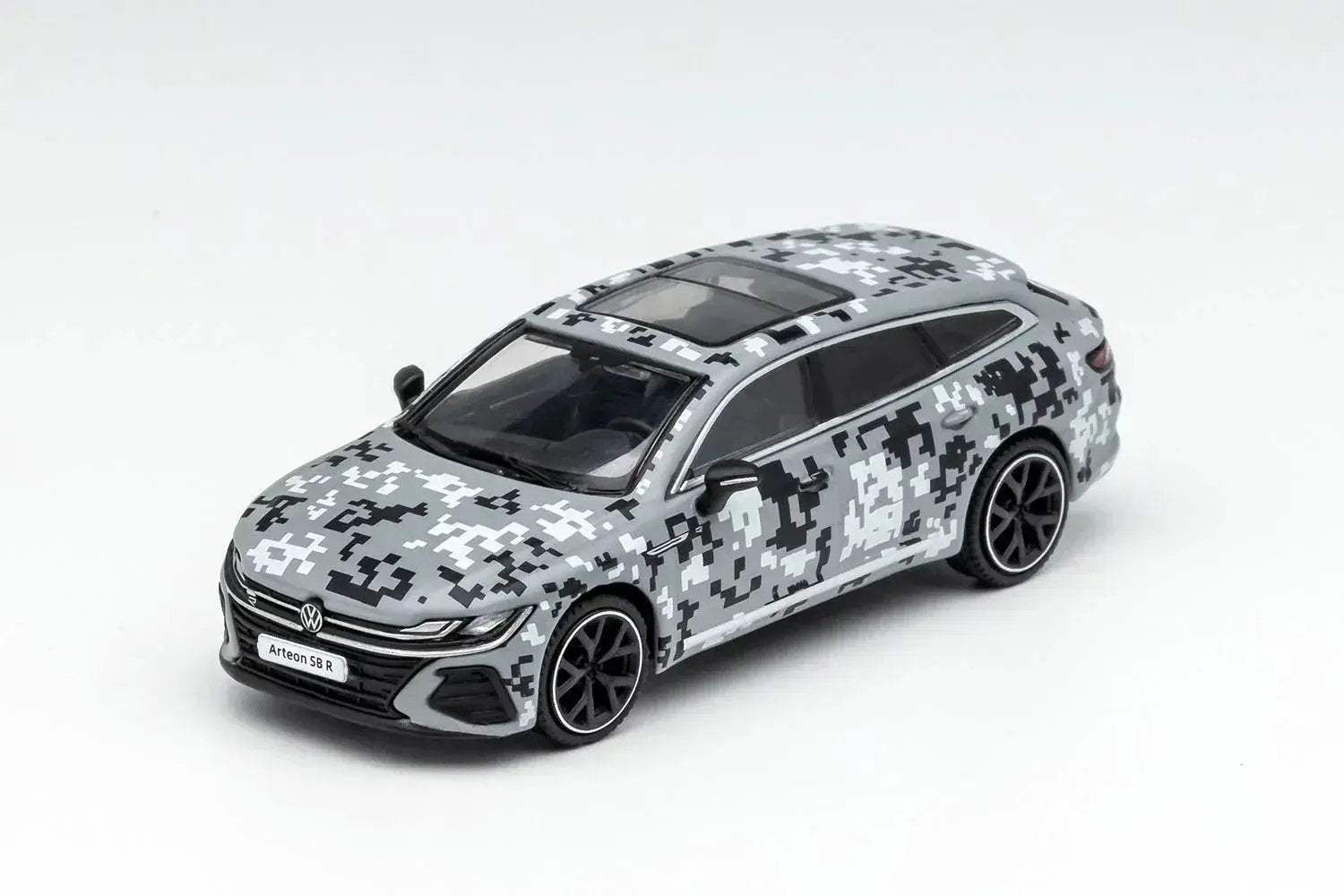 GCD Volkswagen Arteon R Grey Urban Camouflage 1:64 KS-030-202 - ToylandEU