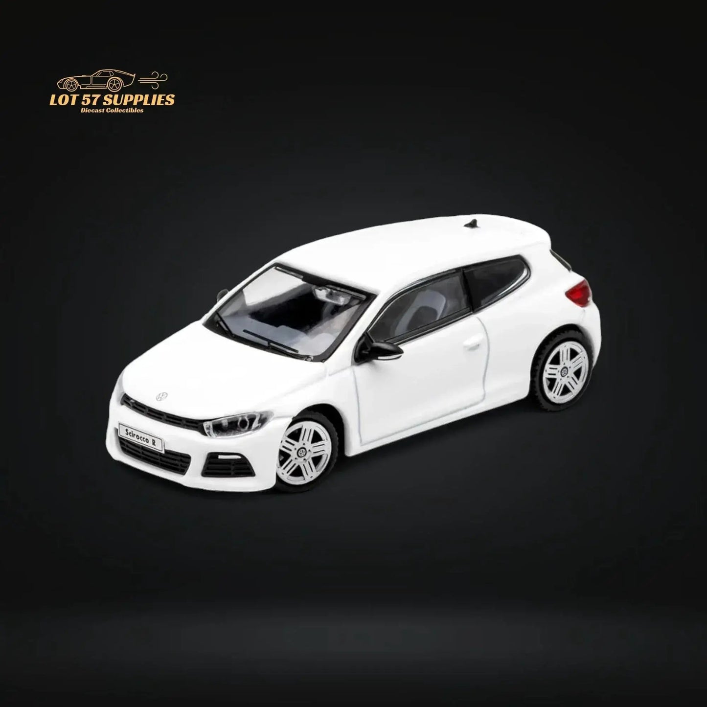 GCD Volkswagen Scirocco R in White 1:64 KS-037-266 - ToylandEU