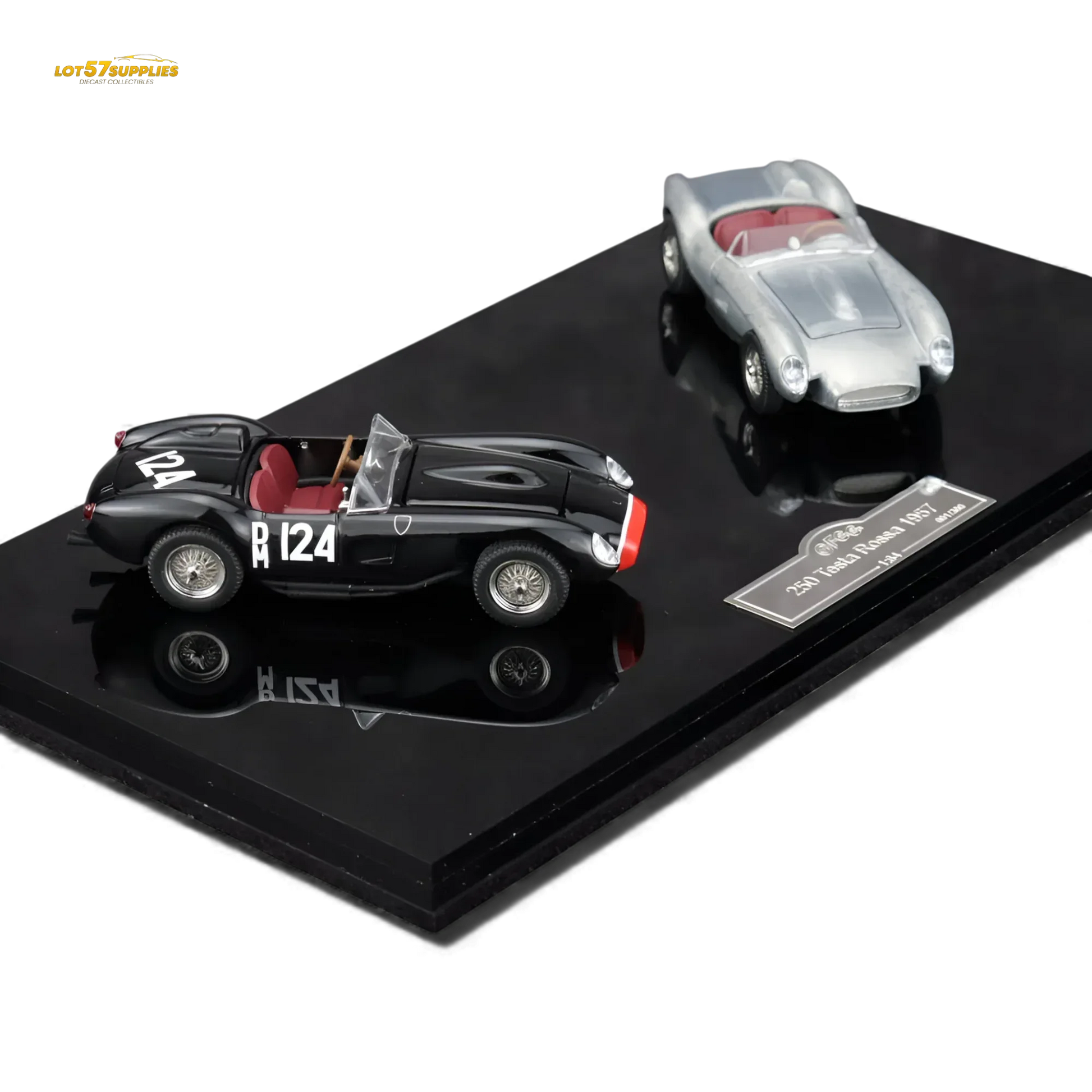GFCC 250 Testa Rossa Black Beauty Double Car Set 1:64 - ToylandEU