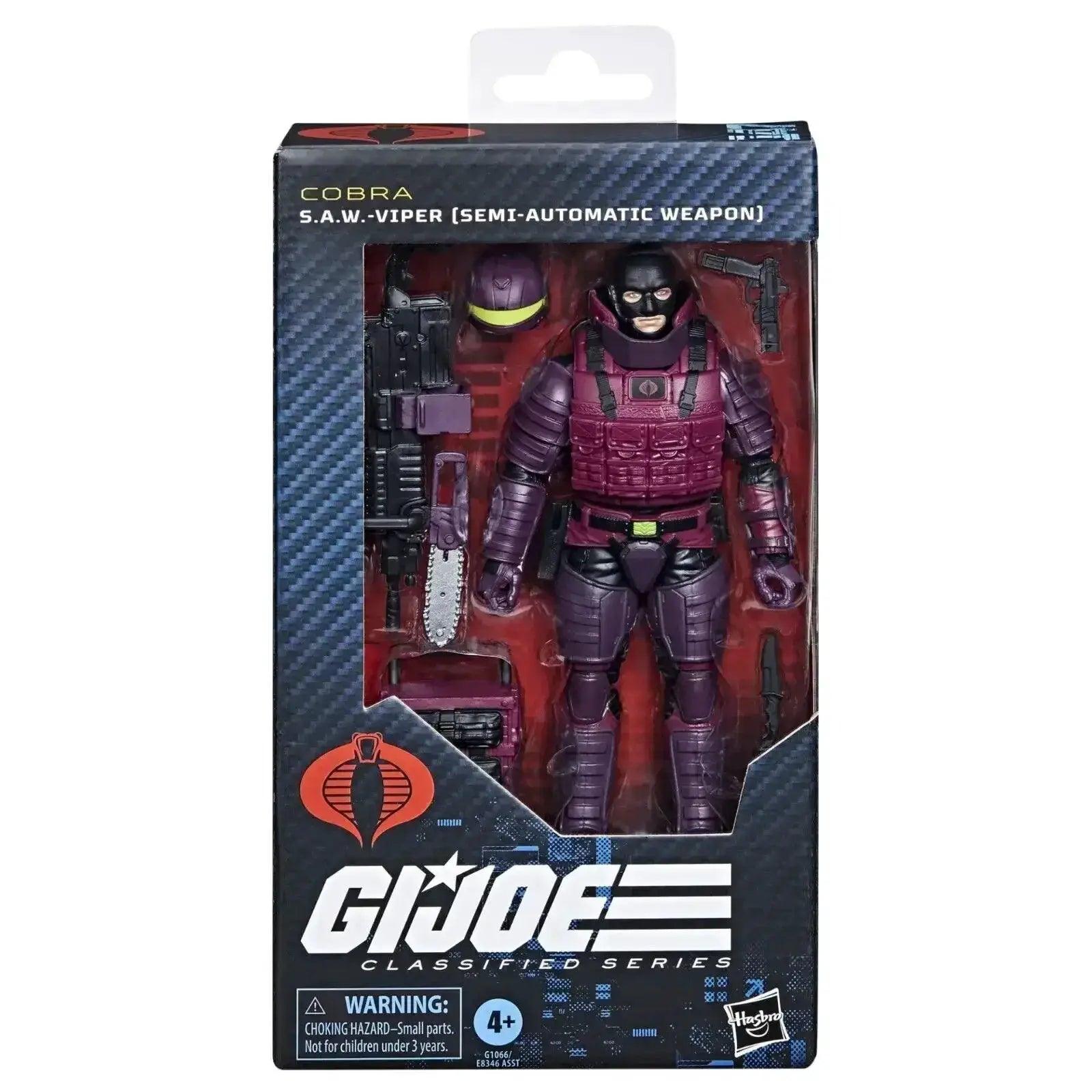  GI Joe Classified Cobra SAW Viper Figure With Weapons -  ToylandEU™
