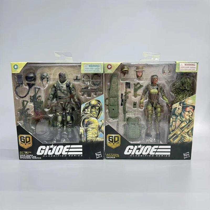  GI Joe Sniper Paratrooper Figure | 60th | Toylandeu™ 