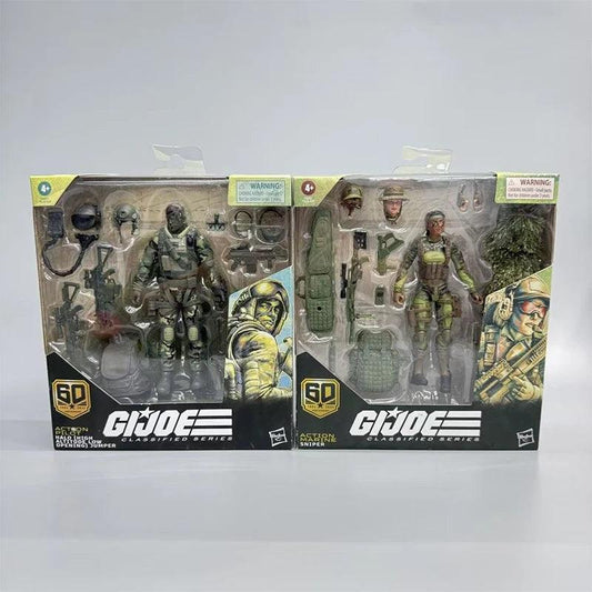  GI Joe Sniper Paratrooper Figure | 60th | Toylandeu™ 