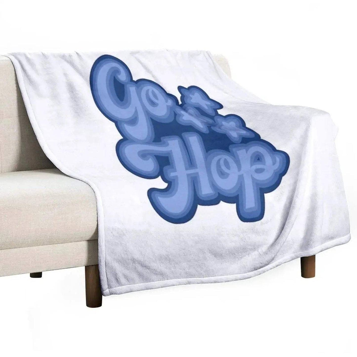 GO HOP Johns Hopkins Design Throw Blanket - ToylandEU