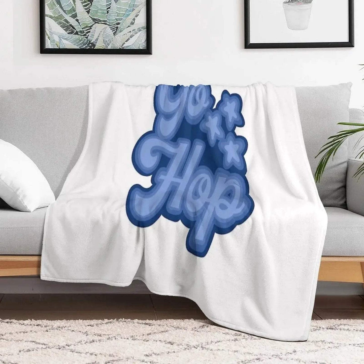 GO HOP Johns Hopkins Design Throw Blanket - ToylandEU