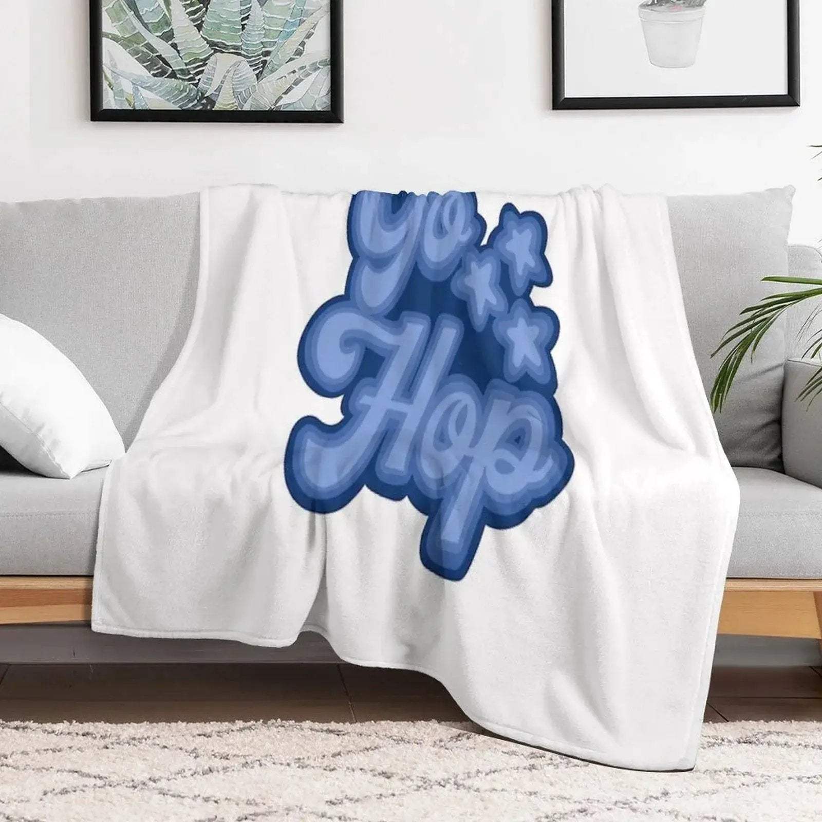 GO HOP Johns Hopkins Design Throw Blanket - ToylandEU