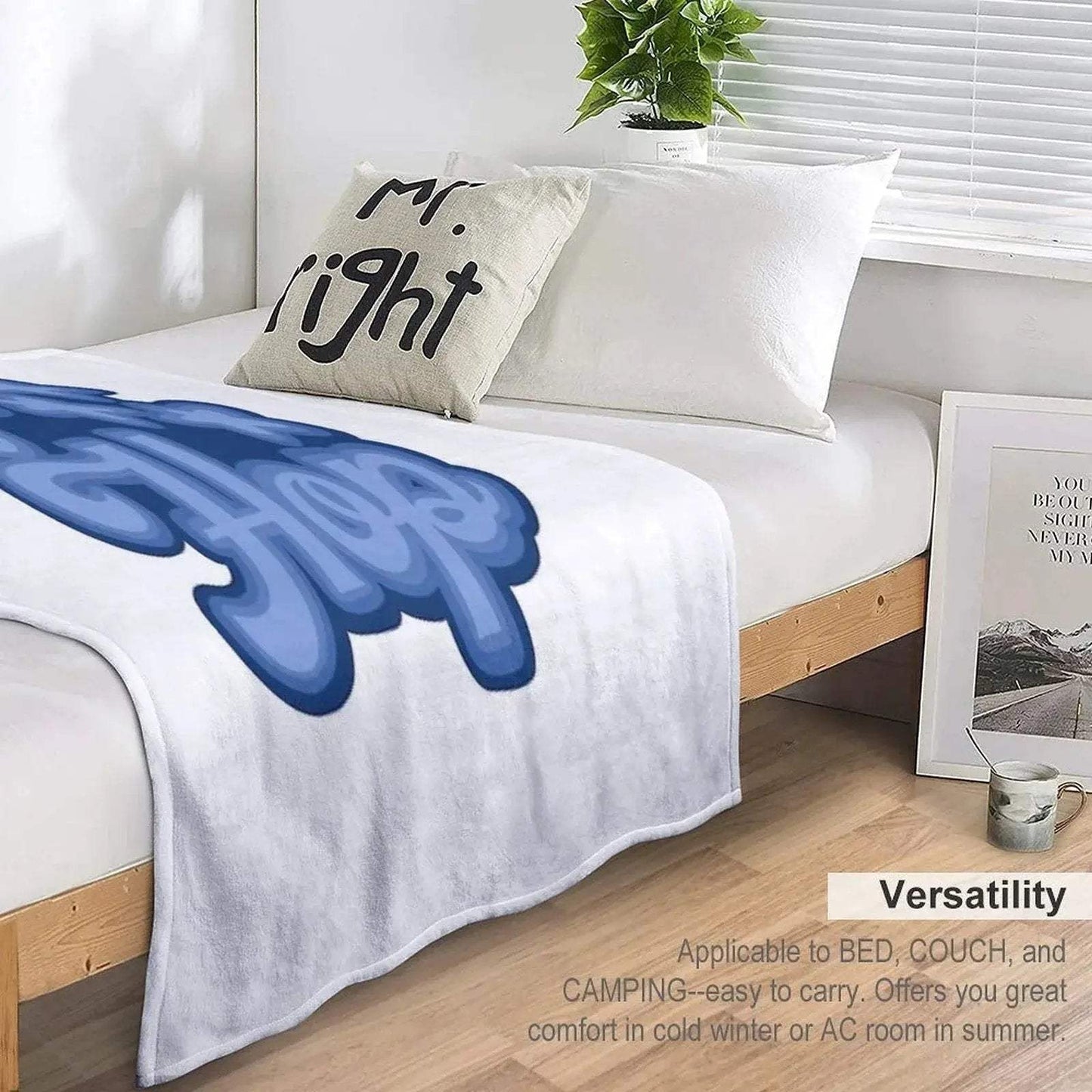 GO HOP Johns Hopkins Design Throw Blanket - ToylandEU