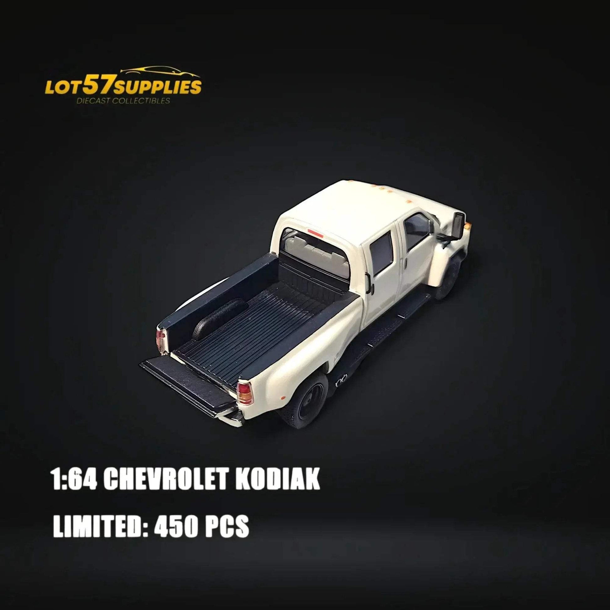 GOC Chevrolet KODIAK Pickup White 1:64 - Limited to 450 Pcs - ToylandEU