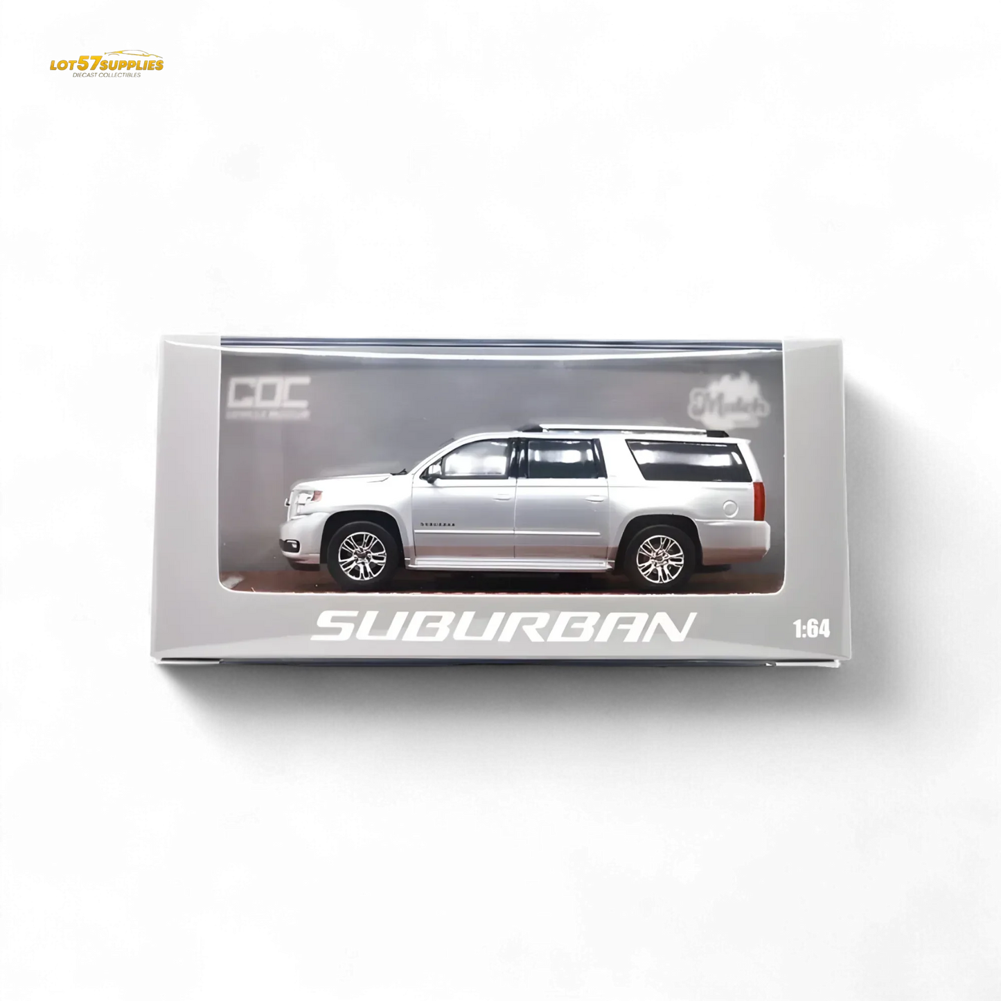 GOC Chevrolet Suburban 2015 - Silver 1:64 - ToylandEU