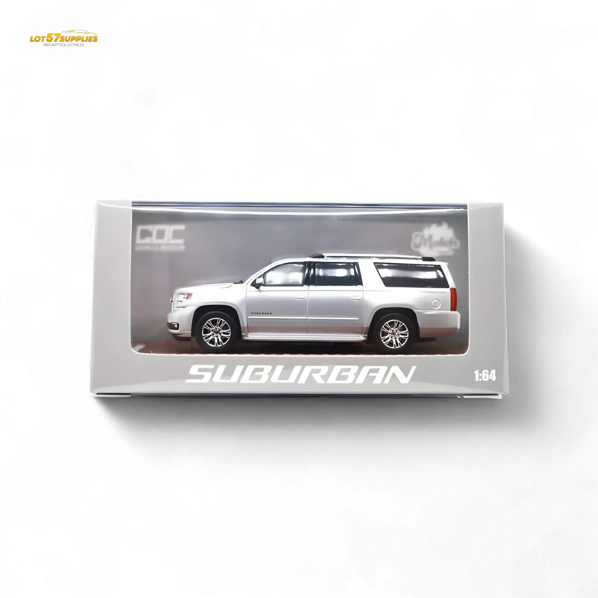 GOC Chevrolet Suburban 2015 - Silver 1:64 - ToylandEU