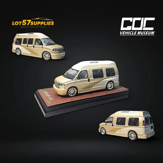  GOC GMC Savana Champagne Gold Edition 1:64 -  ToylandEU™
