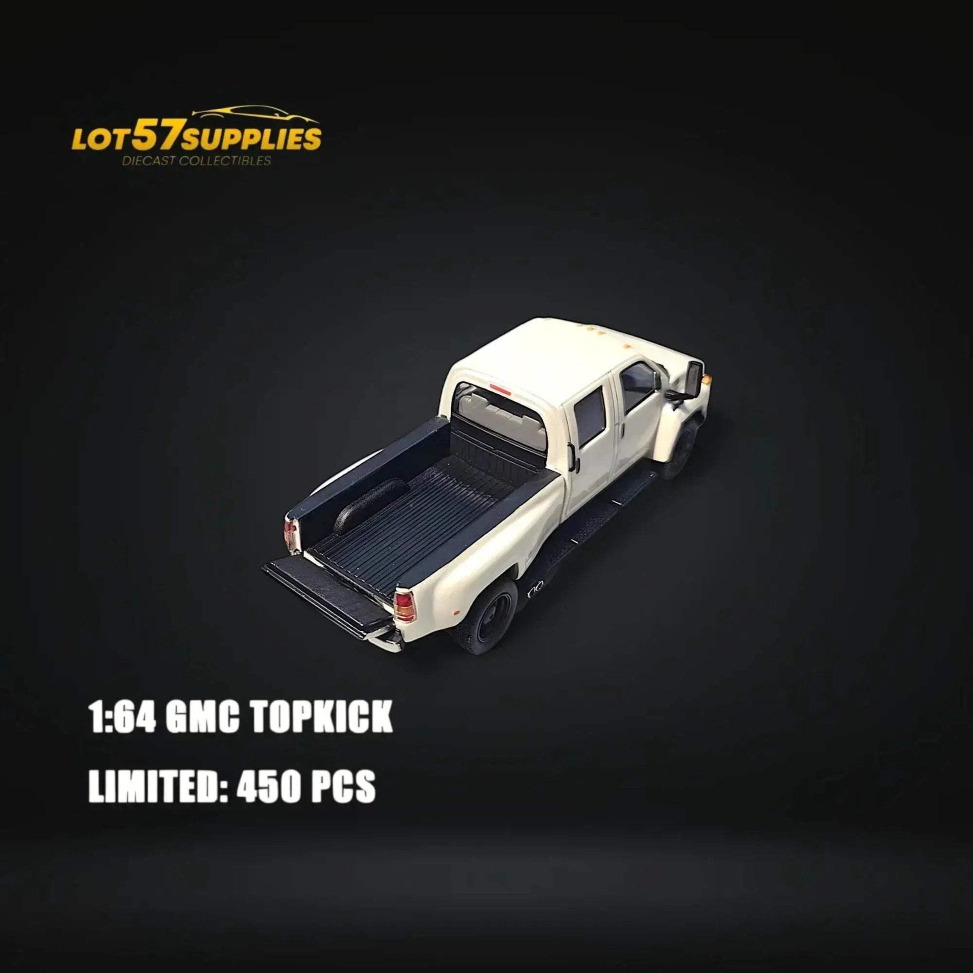 GOC GMC TOPKICK Pickup White 1:64 - Limited to 450 Pcs - ToylandEU