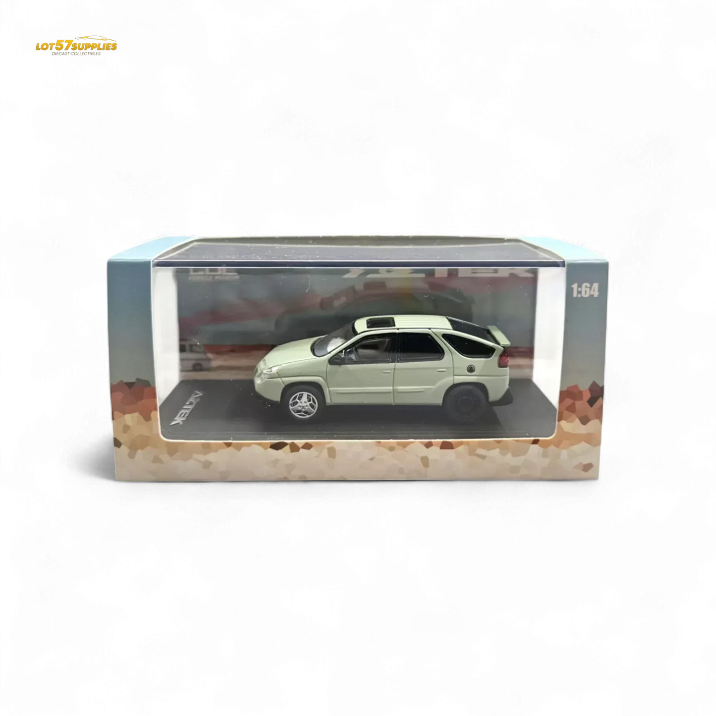 GOC 1:64 Pontiac Aztek – Fern Green (Beijing 2025 Limited Edition) - ToylandEU