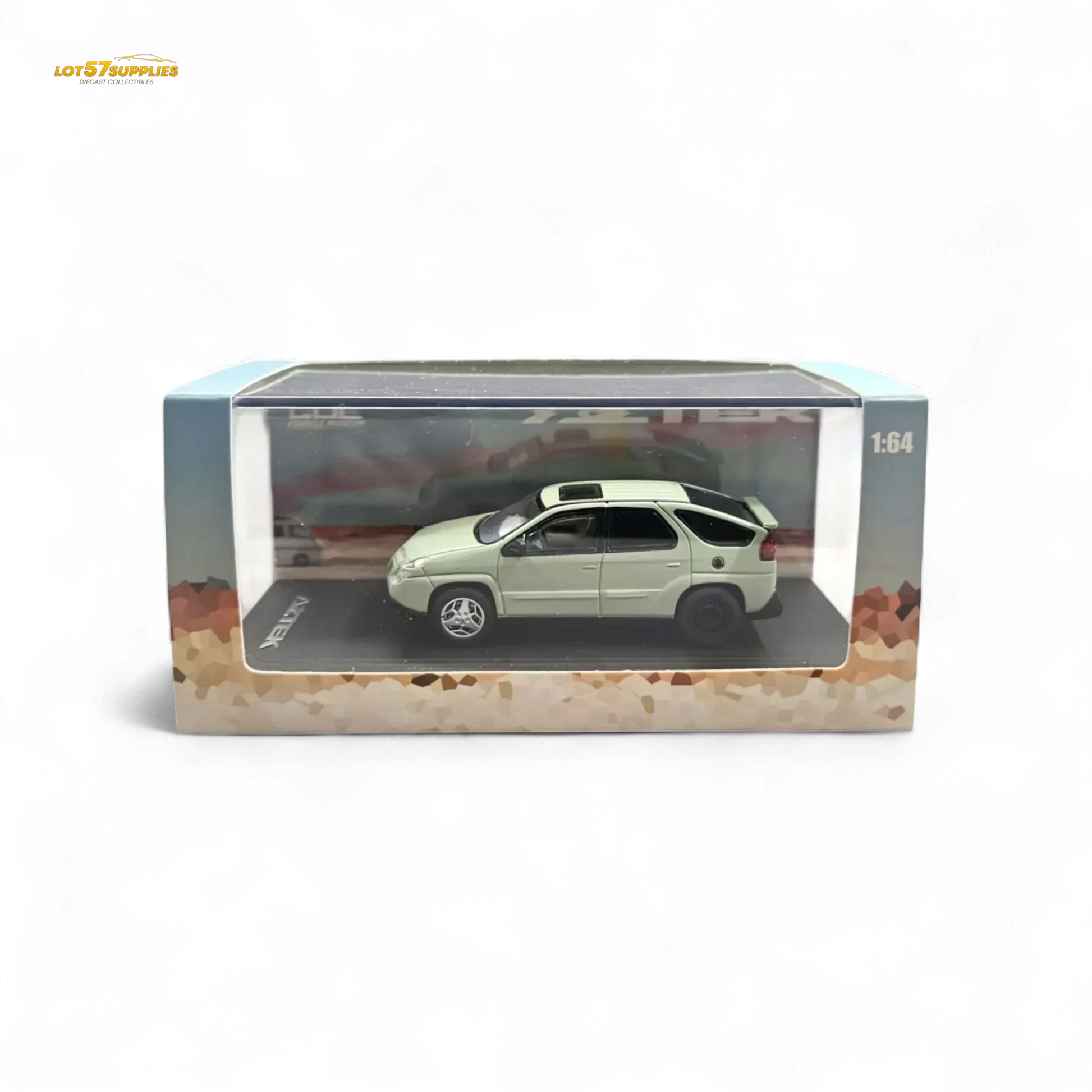 GOC 1:64 Pontiac Aztek – Fern Green (Beijing 2025 Limited Edition) - ToylandEU