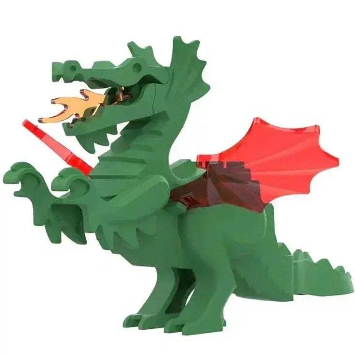 GREEN MEDIEVAL DRAGONS - ToylandEU