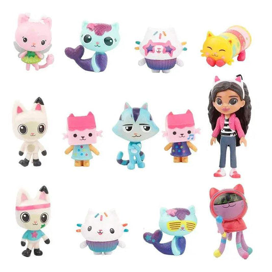  Gabby's Dollhouse 13 Figure Set Premium Collectible -  ToylandEU™